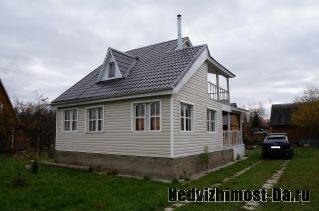 Продается деревянный дом с бревенчатой баней на участке 8 соток по Новорижскому шоссе 65 км 
