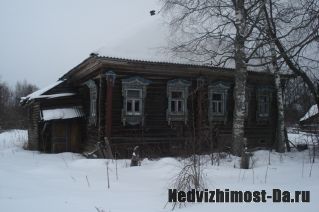 Дом в деревне земли 47соток прописка от Москвы 380км