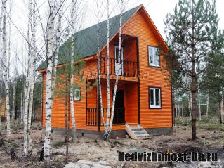 Продается новый уютный домик в сосновом лесу, рядом с рекой