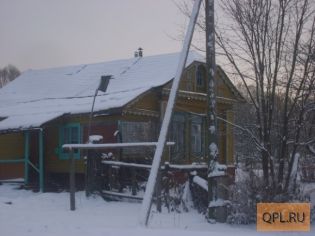 Дом с газовым отоплением в деревне.