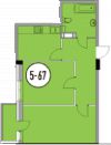 Продается  2-х комнатная  квартира в ЖК Архимед 2